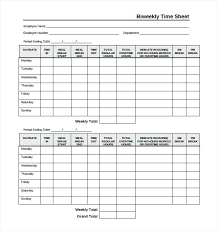 Free Printable Weekly Multiple Employee Excel Biweekly