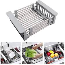 kitchen rack drain basket