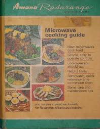 Amana Radarange Microwave Oven Cooking Guide Amazon Com Books