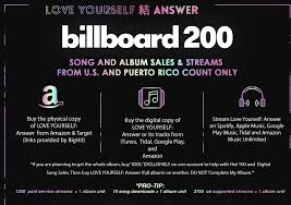 Info Ly Answer On Billboard 200 Charts International Army