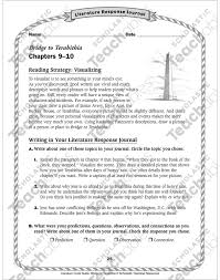 literature circle guide bridge to