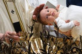 pope francis resumes baptisms in