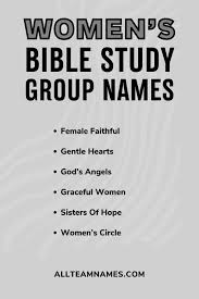 125 names for study groups youth