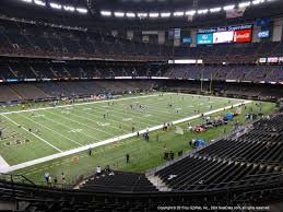 Seat View From Section 342 At The Mercedes Benz Superdome