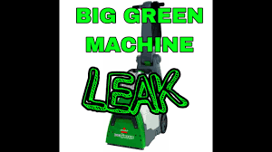 big green machine water leak not flow