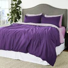 Tache 4 To 6 Pc Cotton Solid Purple