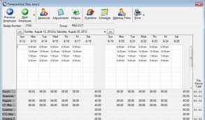 Time Clock Software Time Attendance Systems Employee Time Clocks