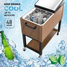 Patio Cooler Cart