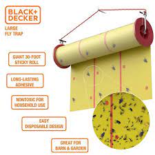 hanging fly trap paper roll