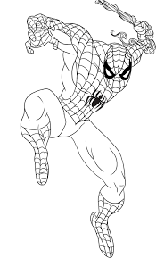 Coloring spiderman can be a little tough because there are a lot of intricacies in his appearance. Free Printable Spiderman Coloring Pages For Kids