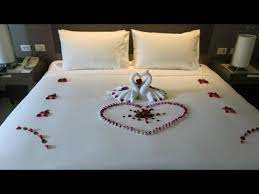 honeymoon room decoration for new