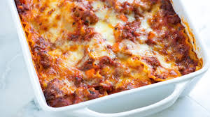 cheesy sausage and beef lasagna