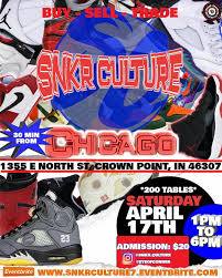 Culture encompasses religion, food, what we wear, how we wear it, our language , marriage, music, what we believe is right or wrong, how we sit at the. Snkr Culture Chicago Spartadome Crown Point April 17 2021 Allevents In