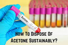 how to dispose of acetone sustainably