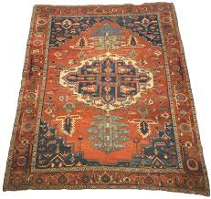 11 3 antique persian serapi rug