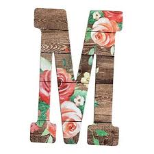 12 034 Wood Letters For Wall Decor