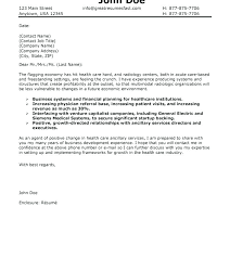 Cover Letter For Health Services Administration Healthcare