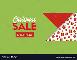 Christmas Sale Online Shopping Banner Template