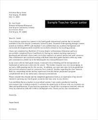 sle teacher cover letters in pdf