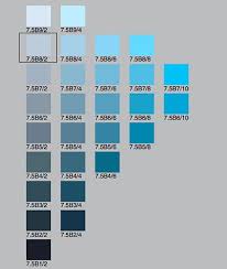 Blue Hue Color Chart Cool Wallpaper Ideas