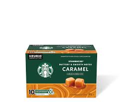 starbucks caramel flavoured k cup pods
