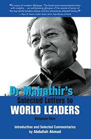 Siti nurhaliza ретвитнул(а) dr mahathir mohamad. Dr Mahathir S Selected Letters To World Leaders By Mahathir Mohamad