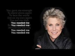 Image result for you needed me lyrics