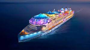 world s largest cruise ship begins sea