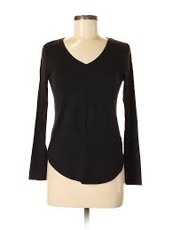 Details About Old Navy Women Black Long Sleeve T Shirt Sm Petite