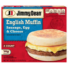 jimmy dean english in sandwiches