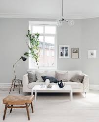 light grey home with a mix of old and