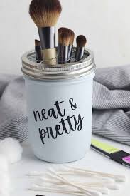 diy makeup brush holder ideas 3 ways