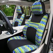 Fh Group Mesa57 Southwestern Print Seat Covers Combo Full Set Multi