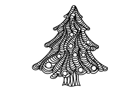 Christmas Tree Svg Cut File By Creative Fabrica Crafts Creative Fabrica