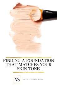 foundation for your skin tone
