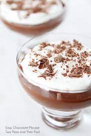 Easy To Make Chocolate Mousse gambar png
