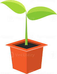 Garden Pot Plant Icon Sign Symbol