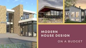 build affordable modern house design