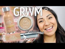 chatty get ready with me using l oreal