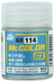 Mr Color Gx Super Smooth Clear Flat