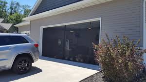 7 tall garage door screens garage