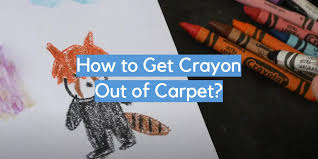 crayon stains from the carpet