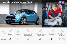 The mini 4 door is just 6 inches longer, and 190 pounds heavier than the 2 door version, while sharing the very same running gear. 2015 Mini Hardtop 4 Door Car Seat Check News Cars Com