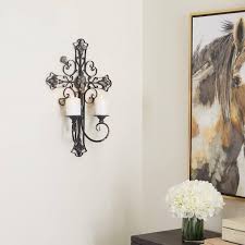 Black Metal French Country Wall Decor