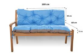 cushion for a two three seat garden