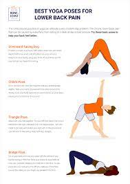 6 best yoga poses for lower back pain
