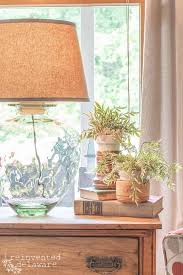 How To Upcycle A Glass Jar Easy Lamp