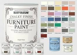 Rust Oleum Chalk Chalky Furniture Paint 750ml 125ml Chic