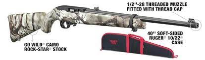 new 10 22 carbine in camo rock star