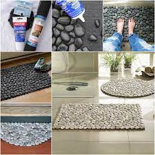 fantastic diy stone floor mat free